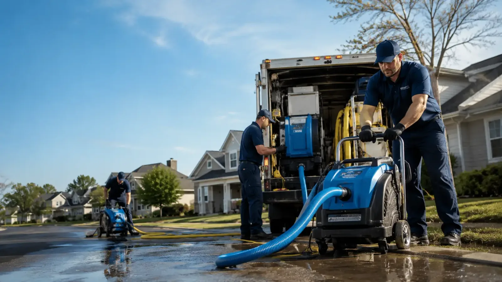 Flood Damage Cleanup in Mayhill, NM